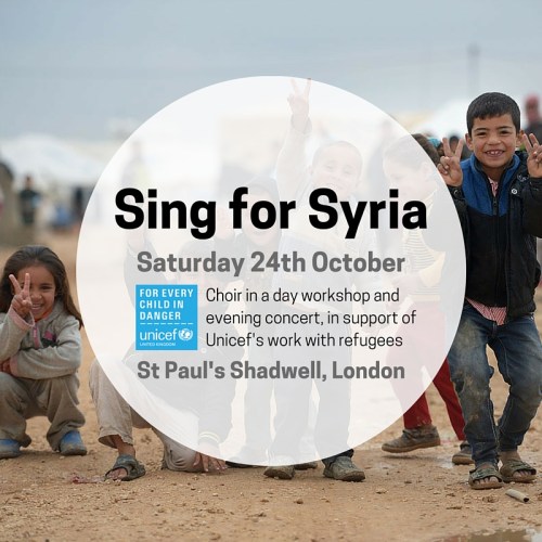 sing for syria